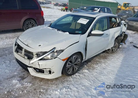 2018 Honda Civic Ex-T z USA, uszkodzony, nr VIN JHMFC1F36JX041782